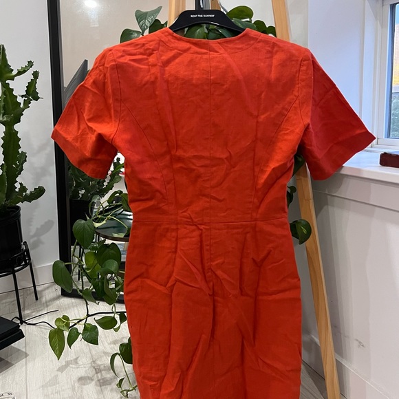 JRT by Newport News front button dress - Picture 5 of 9